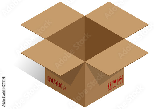 brown box