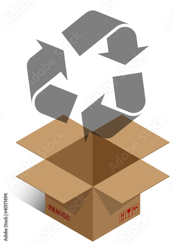 brown box