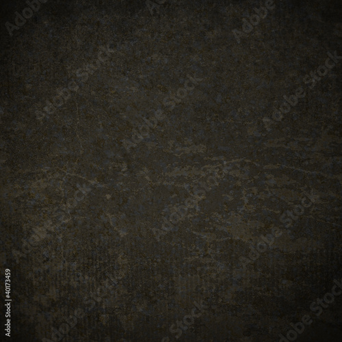 black grunge paint wall background or texture