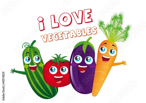 vegetables cartoons