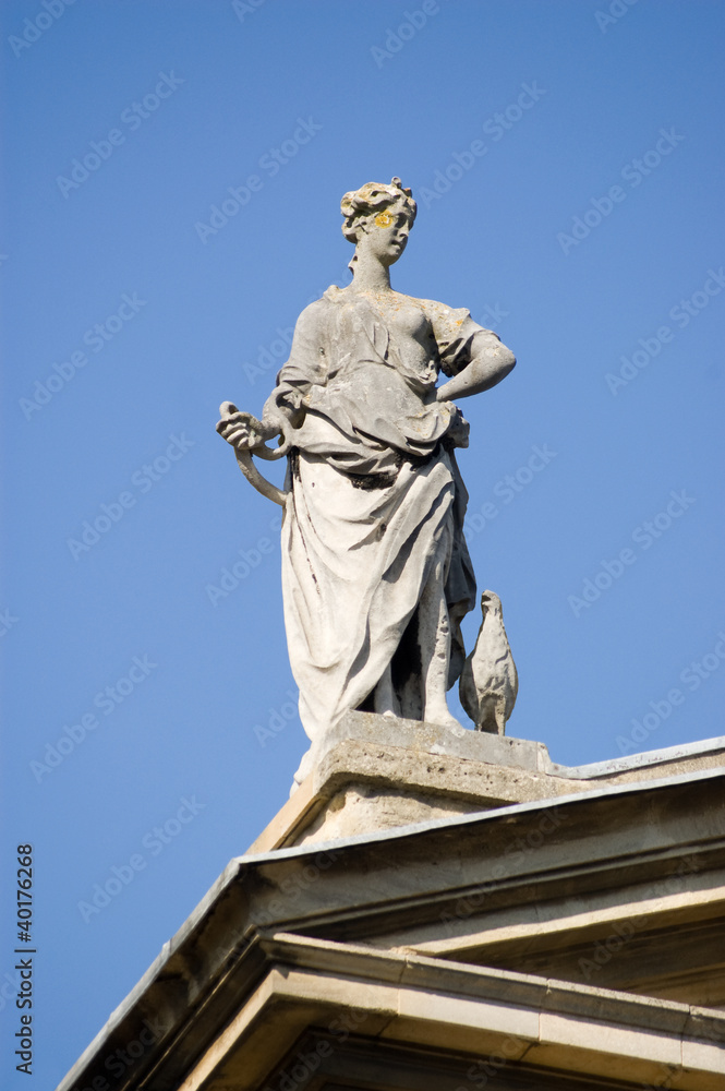 Physick, or health, classical statue, Oxford