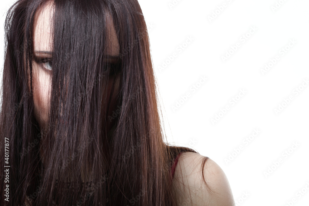 beautiful brunette woman long hair beautiful brunette woman long hair