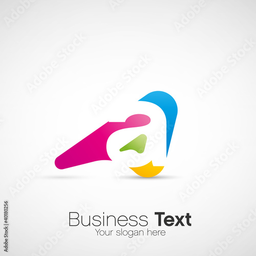 vecteur,lettre A design