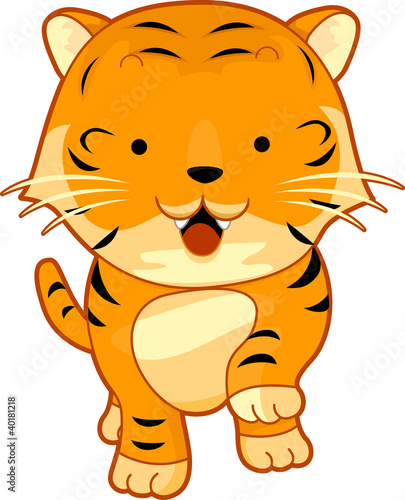 Fototapeta Naklejka Na Ścianę i Meble -  Tiger