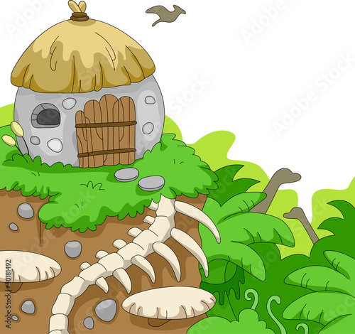 Prehistoric Scene