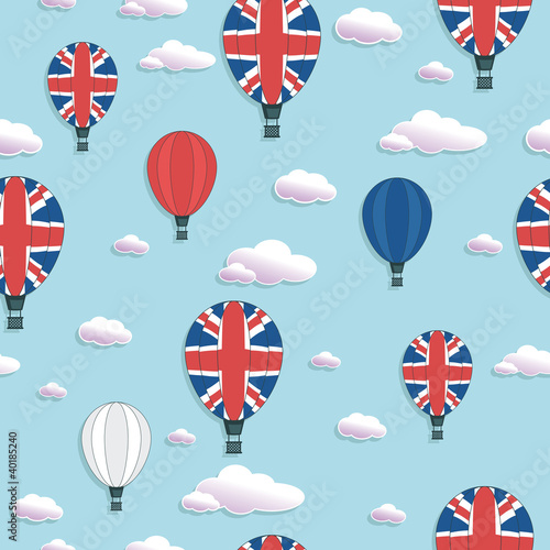 uk hot air balloon pattern