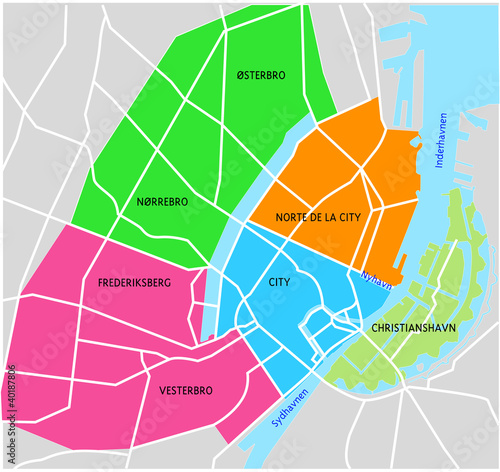 Copenhague_distritos