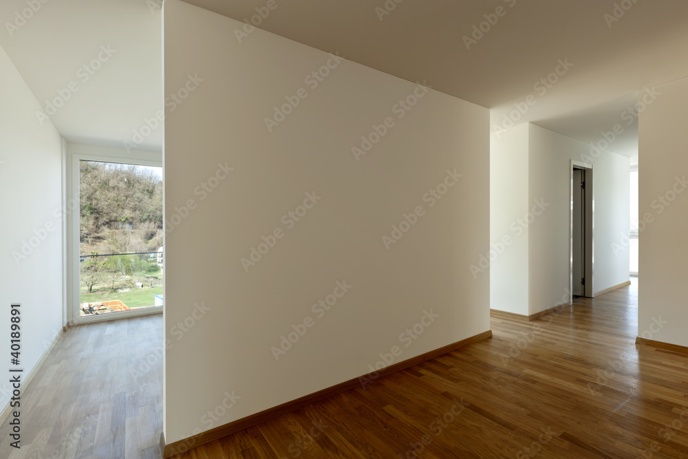 Fototapeta premium beautiful new apartment, interior, empty room