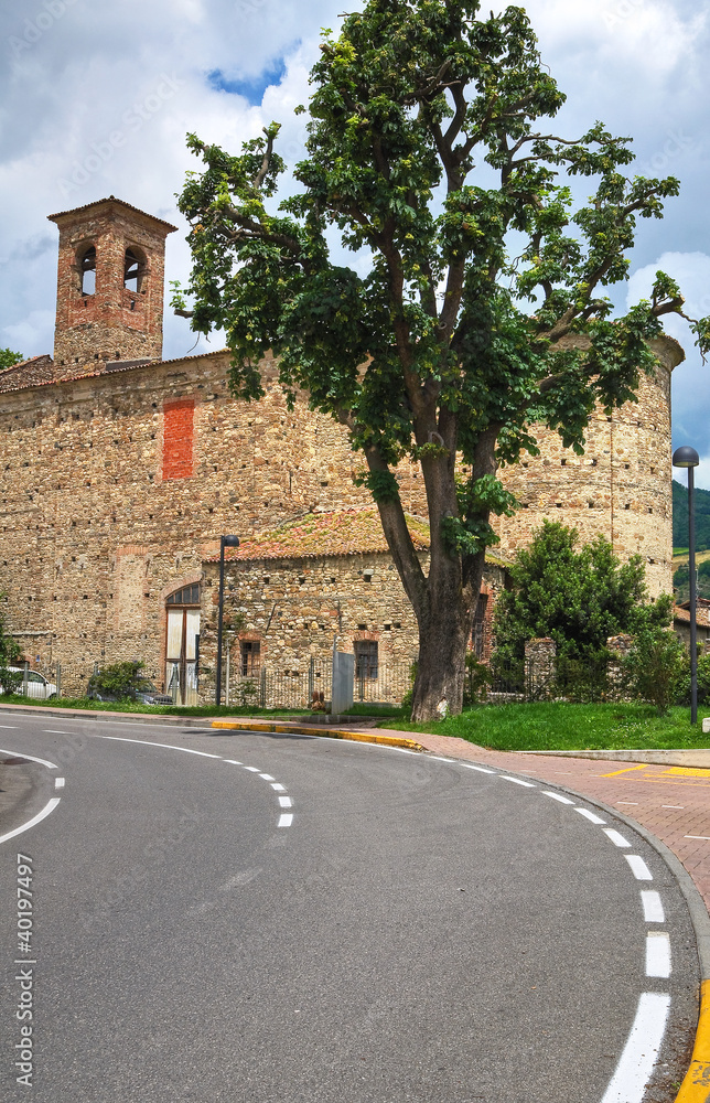 Monastery of St. Francesco. Bobbio. Emilia-Romagna. Italy. Monastery of St. Francesco. Bobbio. Emilia-Romagna. Italy.