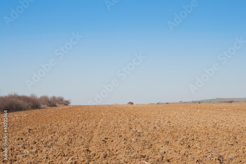 Plowed land