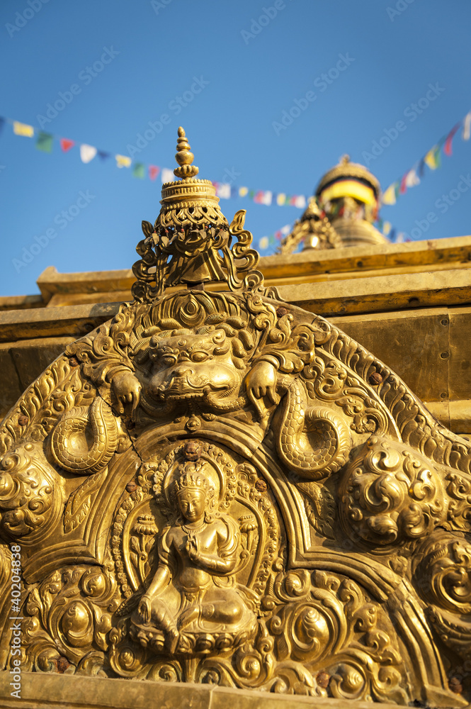 Fototapeta premium Swayambhunath Stupa, Kathmandu, Nepal