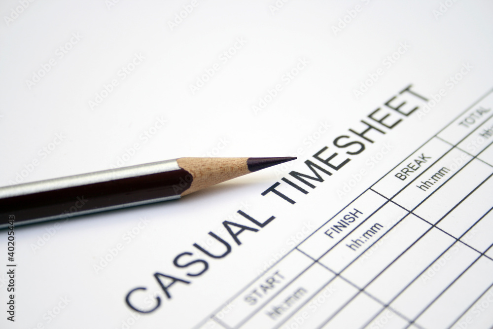 Casual timesheet Casual timesheet