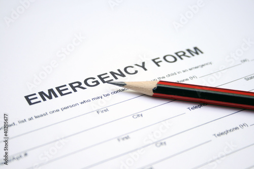 Emergency form