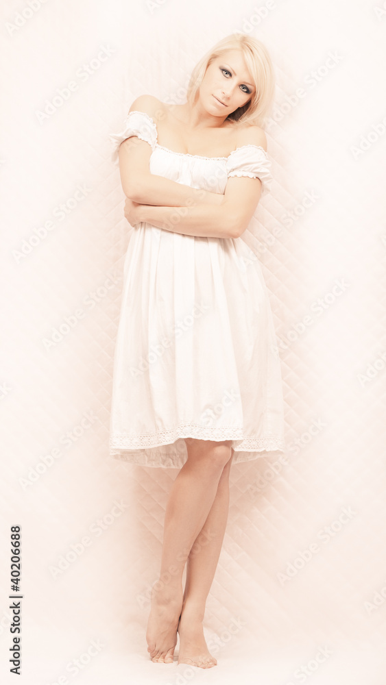 Gorgeous blond woman Gorgeous blond woman