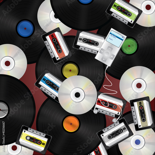 Music media background