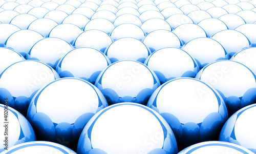 Blue Ball Collection Background