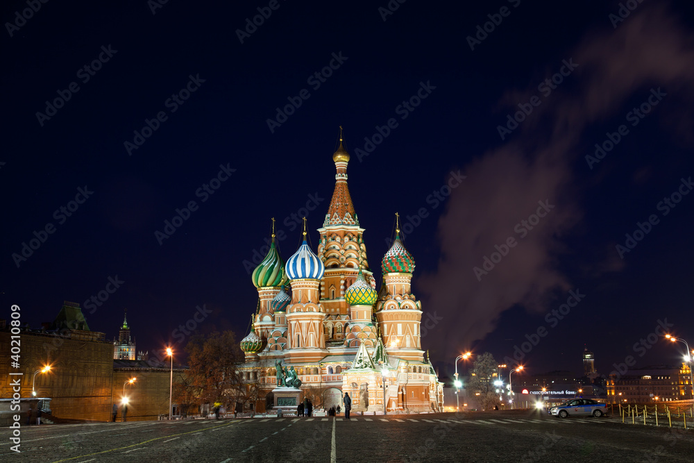 Saint Basil Cathedral in Moscow