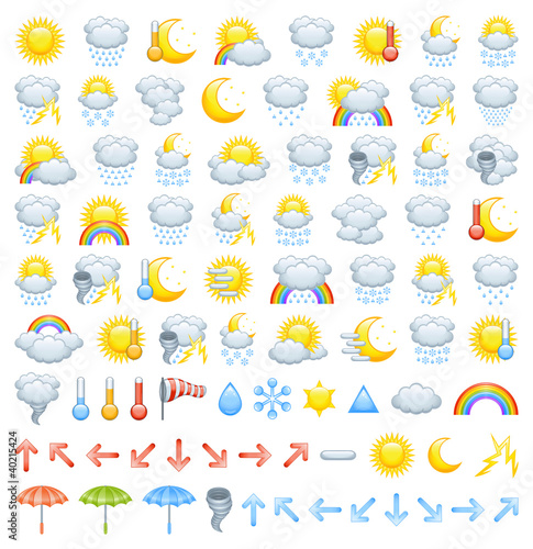 Weather icons