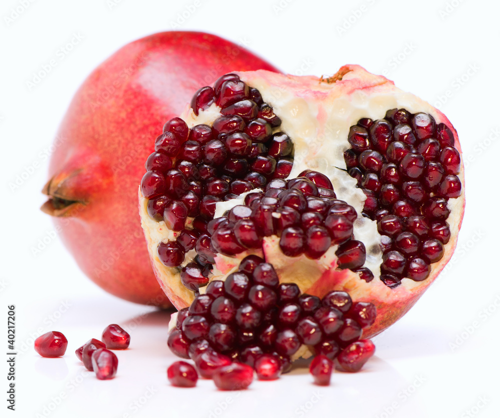 One and half of pomegranate One and half of pomegranate