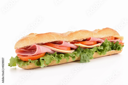 isolated sandwich