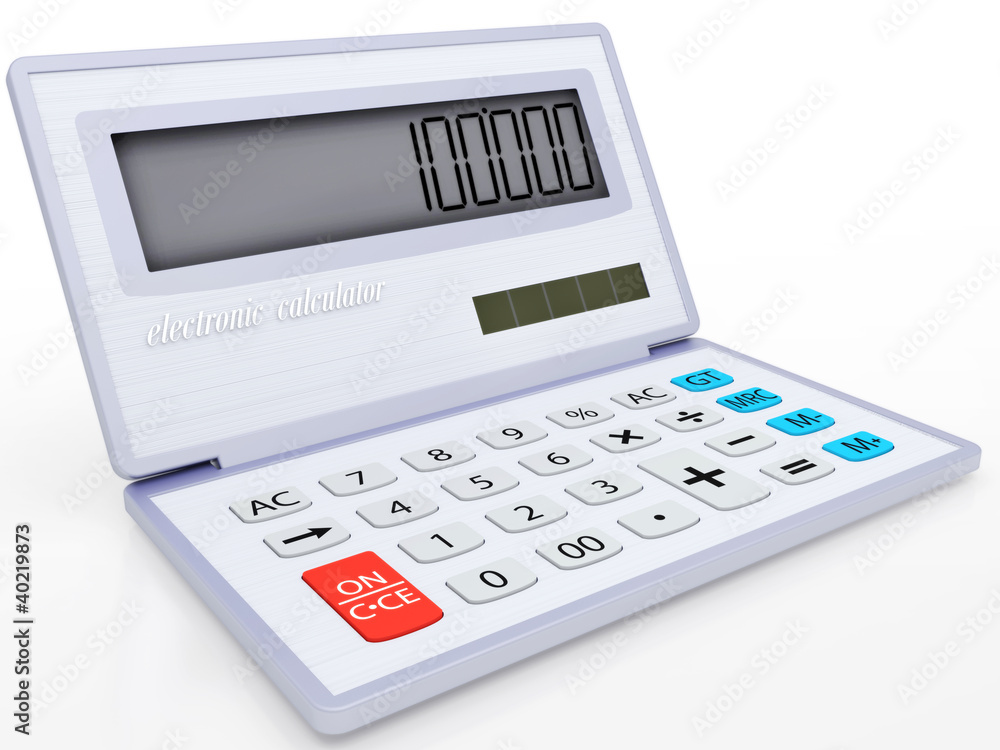electronic calculator on a solar energy electronic calculator on a solar energy