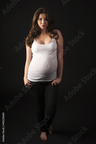 Beautiful Pregnant Woman