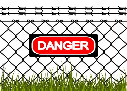 Wire fence
