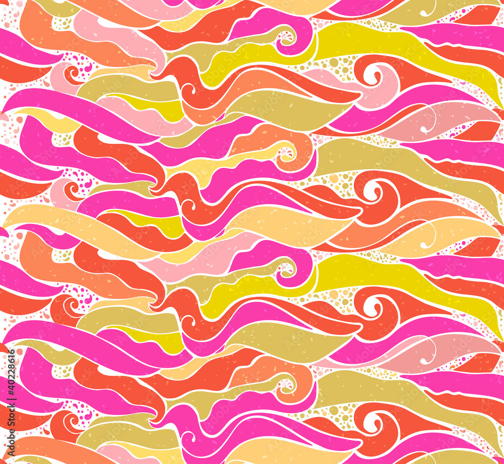 waves seamless background