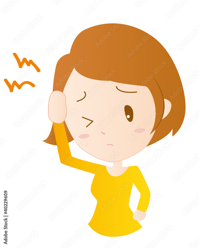 女性 頭痛 偏頭痛 疲れ イラスト 素材 ベクター Stock Vector Adobe Stock 女性 頭痛 偏頭痛 疲れ イラスト 素材 ベクター Stock Vector Adobe Stock