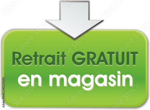 bouton retrait gratuit en magasin