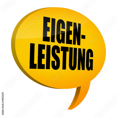 sprechblase v2 eigenleistung I