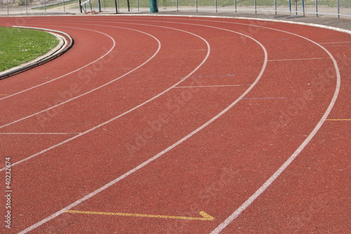 Piste d'athlétisme