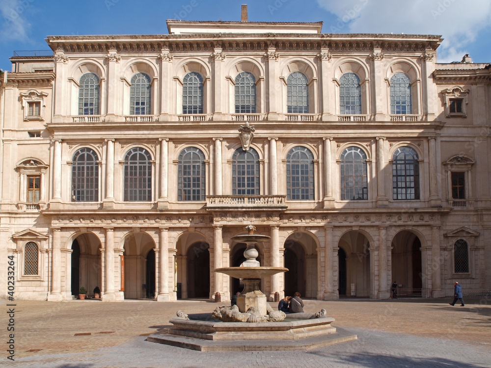 Barberini Palace in Rome.