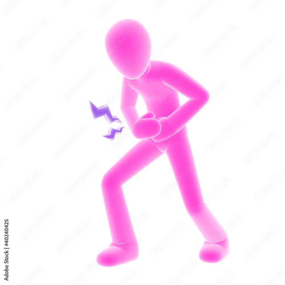 stomachache pink