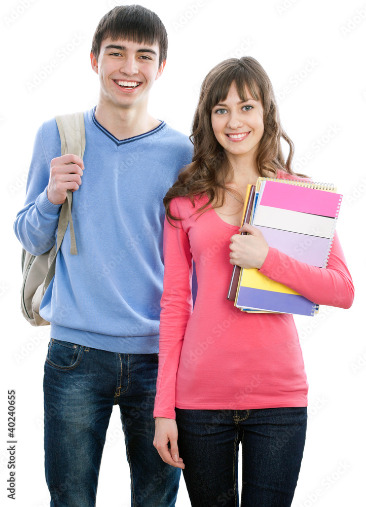 Happy students Happy students