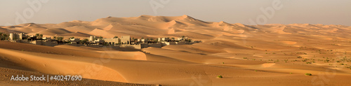 Fotografie, Obraz Abu Dhabi's desert dunes