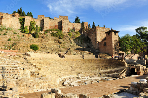 Alcazaba y teatro romano, Málaga