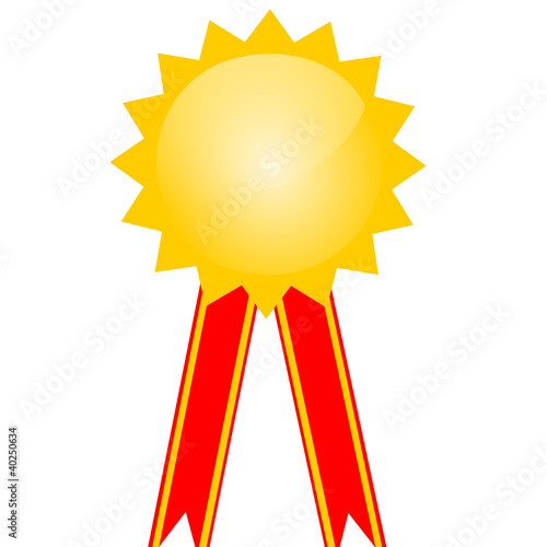 Yellow Winner's Bade