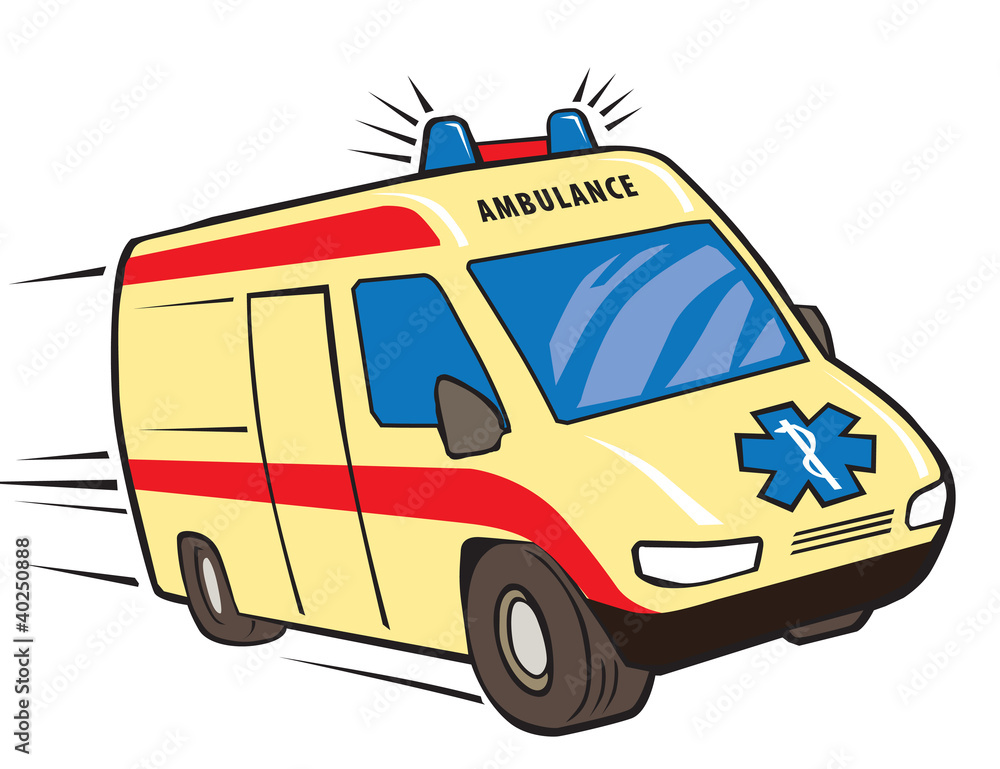 speed ambulance car