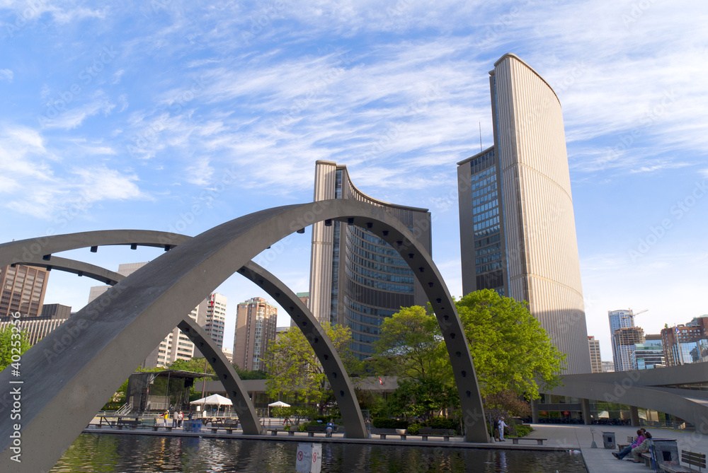 Fototapeta premium Centre of Toronto Canada