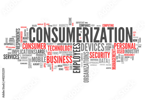 Word Cloud "Consumerization"