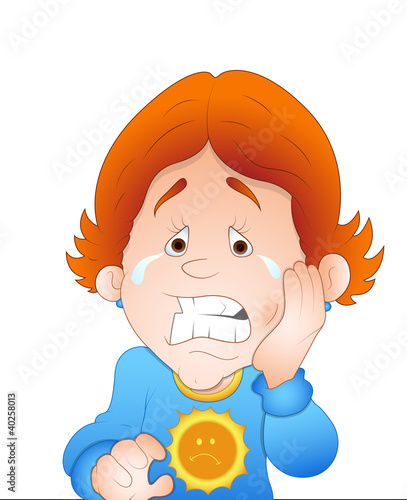 Kid with Tooth Pain