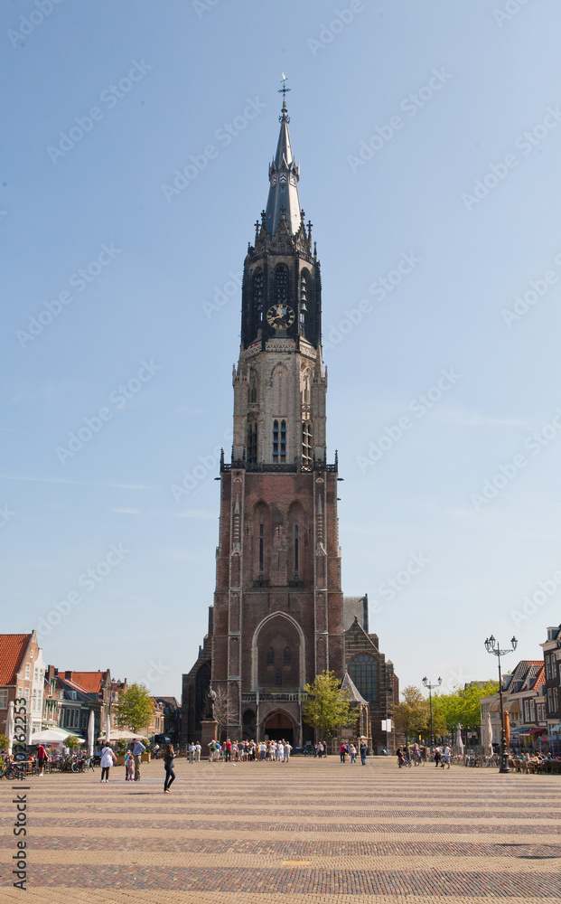 Delft New Church in The Netherlands