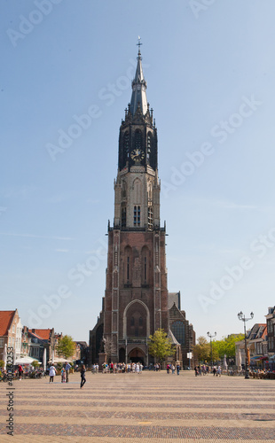 Delft New Church in The Netherlands