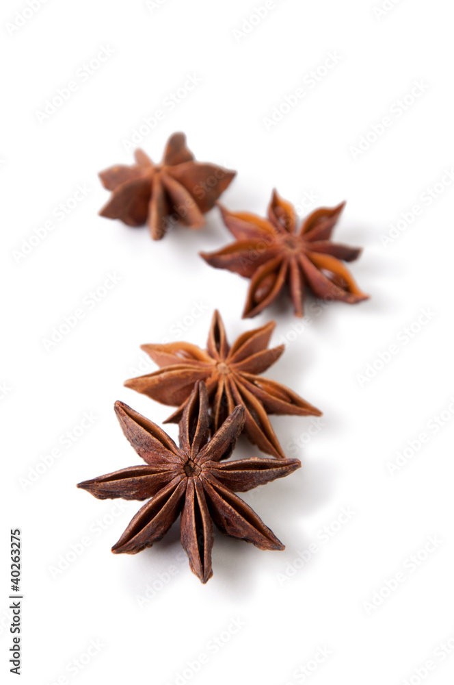 Ingredients: anise on white Ingredients: anise on white