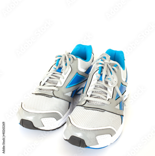 Running shoes isolated on white background