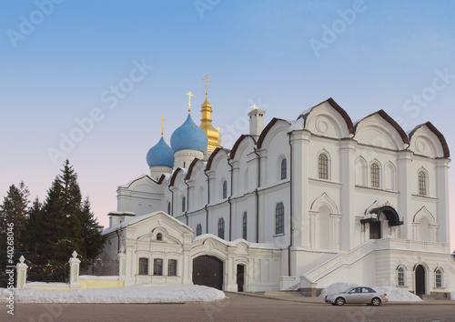 Cathedral Of The Annunciation in the Kazan Kremlin. Tatarstan, R