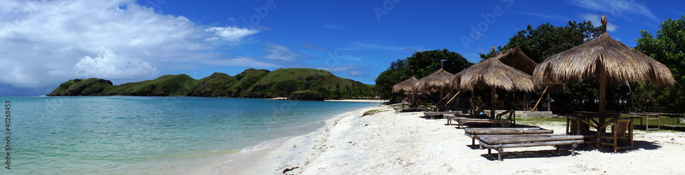 Beach rest pavillion in islands,Indonesia Beach rest pavillion in islands,Indonesia