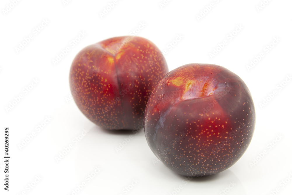 Obraz premium Red plums