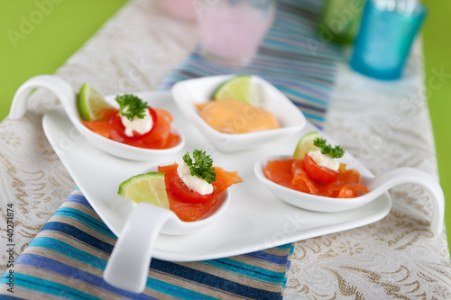 salmon bouche